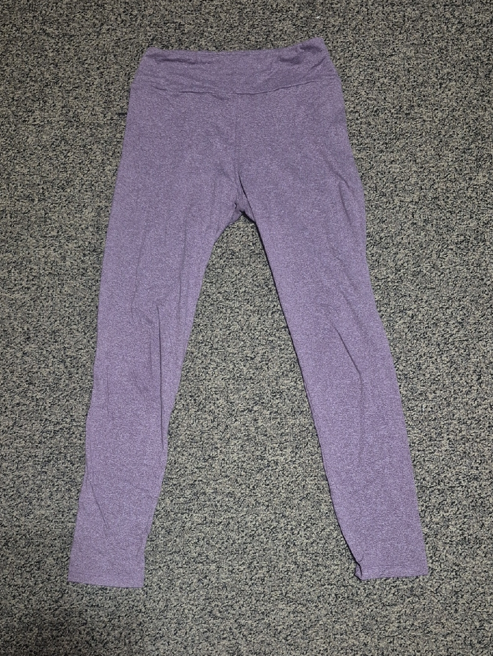 LuLaRoe Lavender Heathered Leggings
